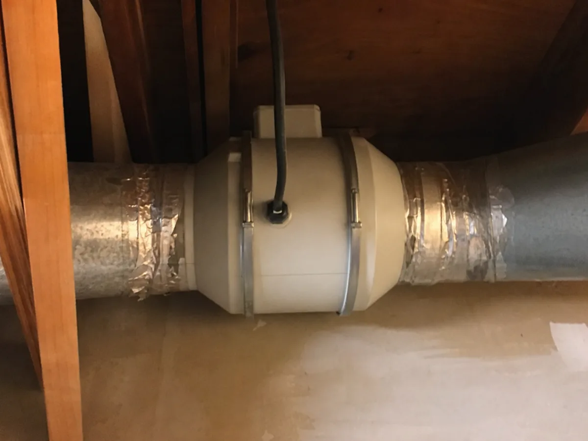 Dryer Booster Fan Installation in Carlsbad, CA