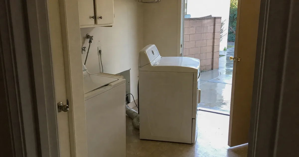 Carlsbad, CA: a residential dryer vent run